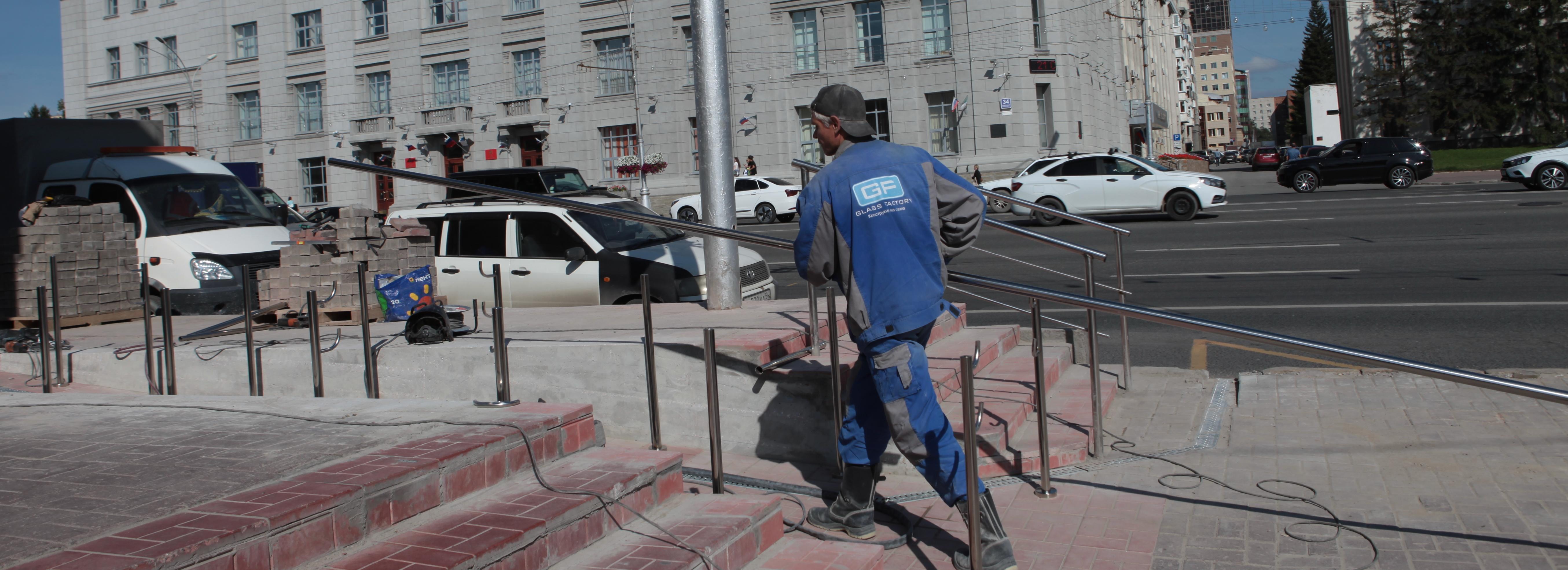 Удобный пандус заработает 23 августа у краеведческого музея