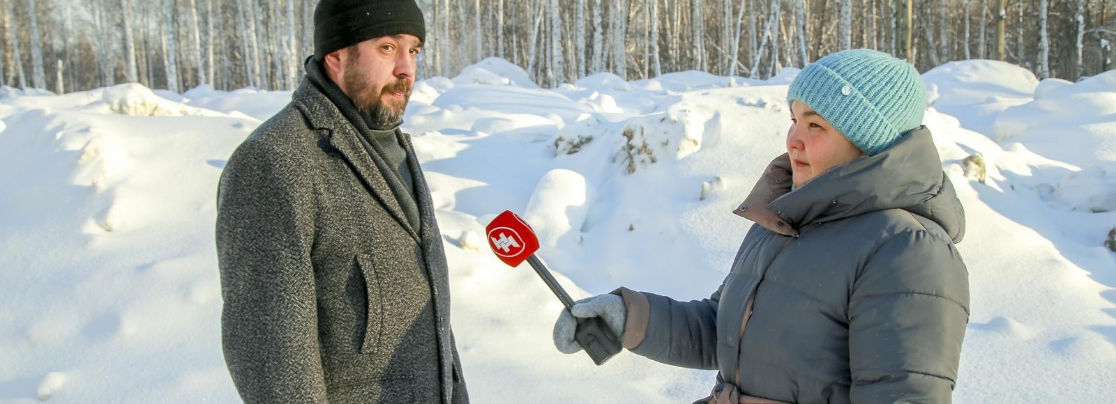 Грязный снег с отвала на ГБШ отправят на экспертизу