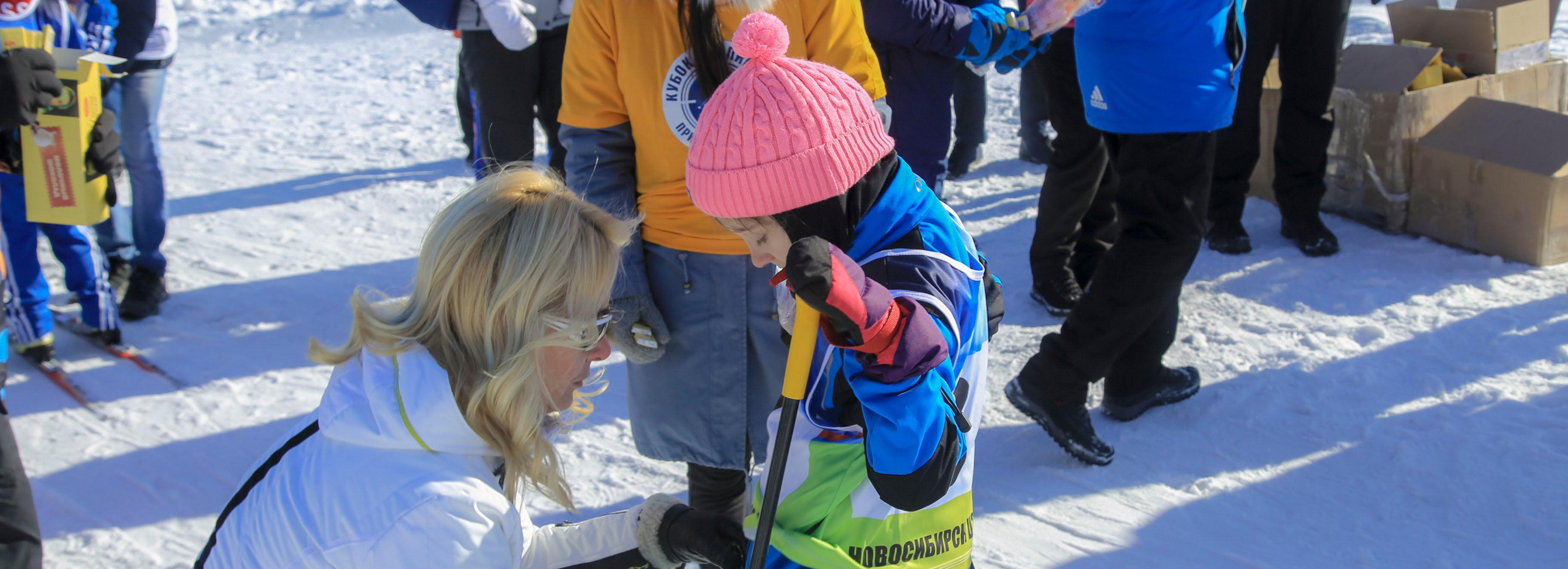 Малыши и чиновники закроют лыжный сезон на базе «Красное знамя»