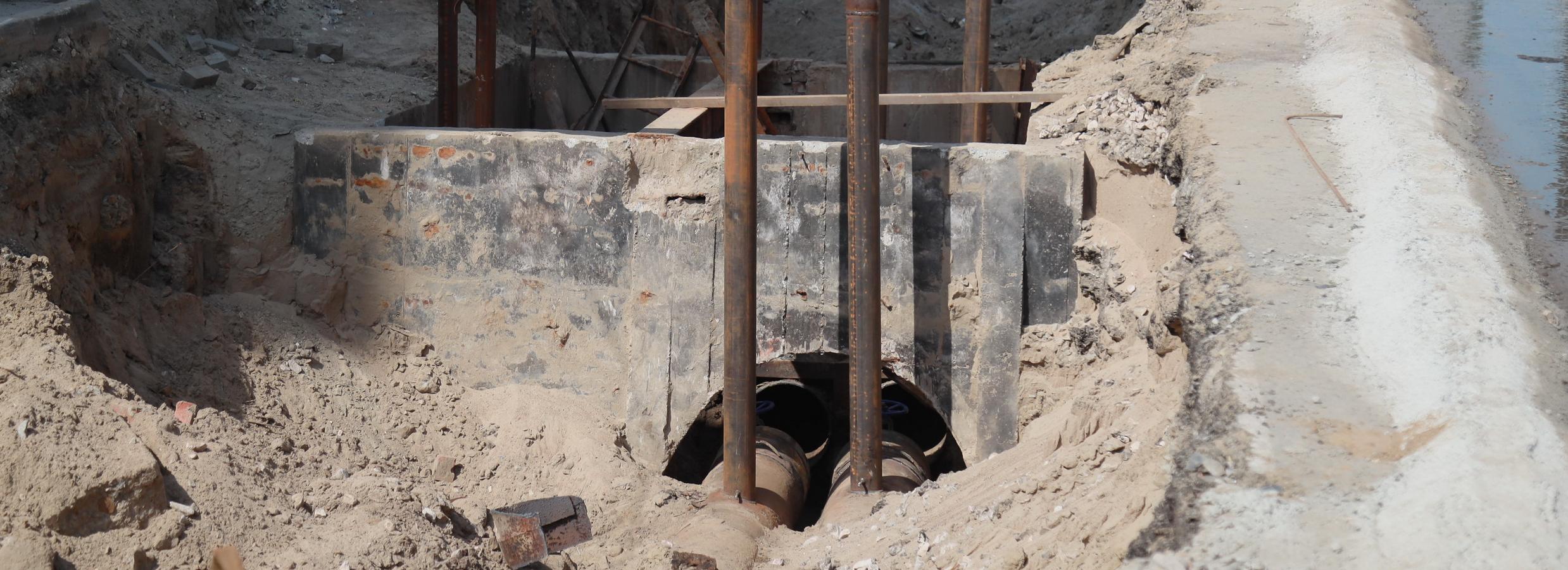 Большую аварию в системе теплоснабжения ликвидируют в Новосибирске