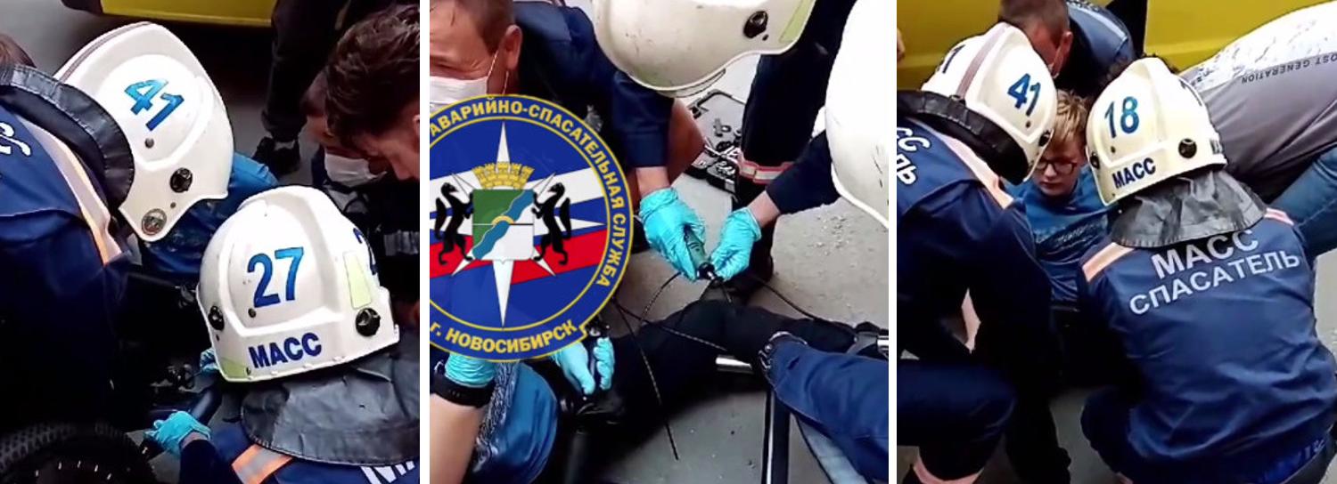 Подросток проткнул бедро ручным тормозом велосипеда в Новосибирске