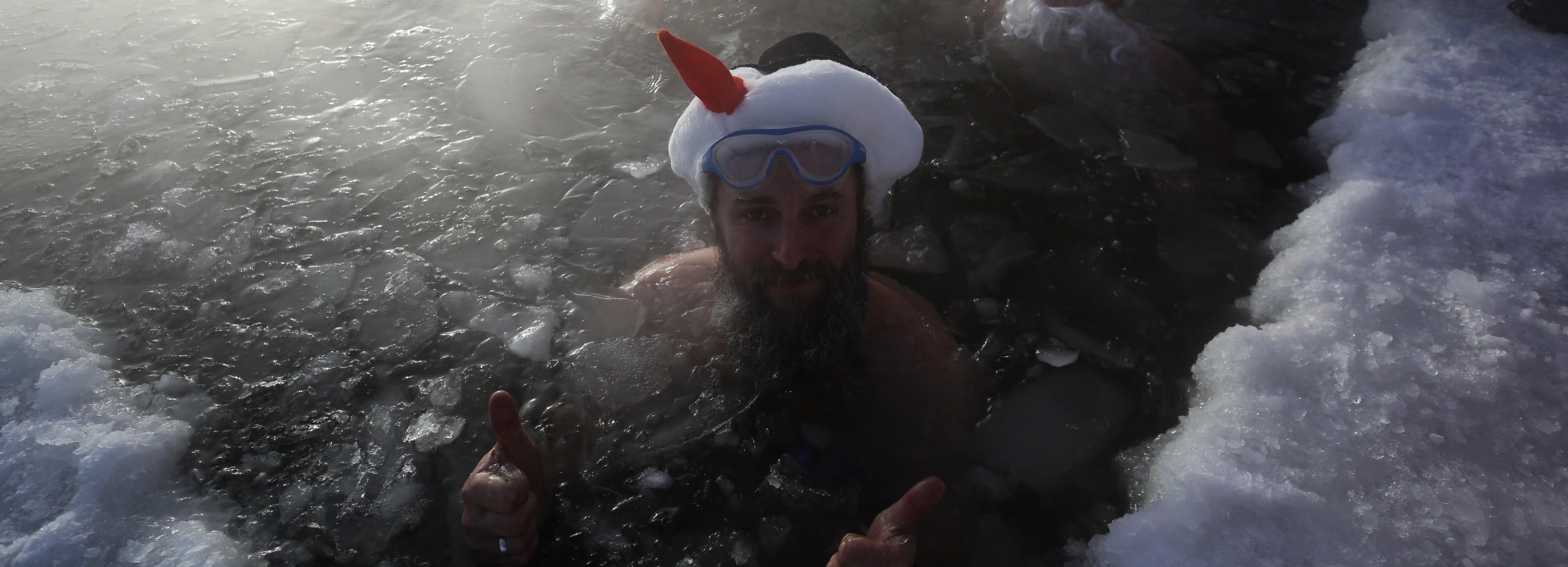 Купание моржей в Юго-Западном котловане попало на страницы Der Spiegel