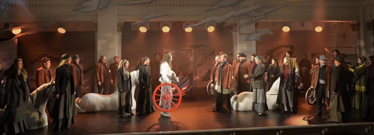 Оперу Рахманинова «Алеко» поставили в оперном театре