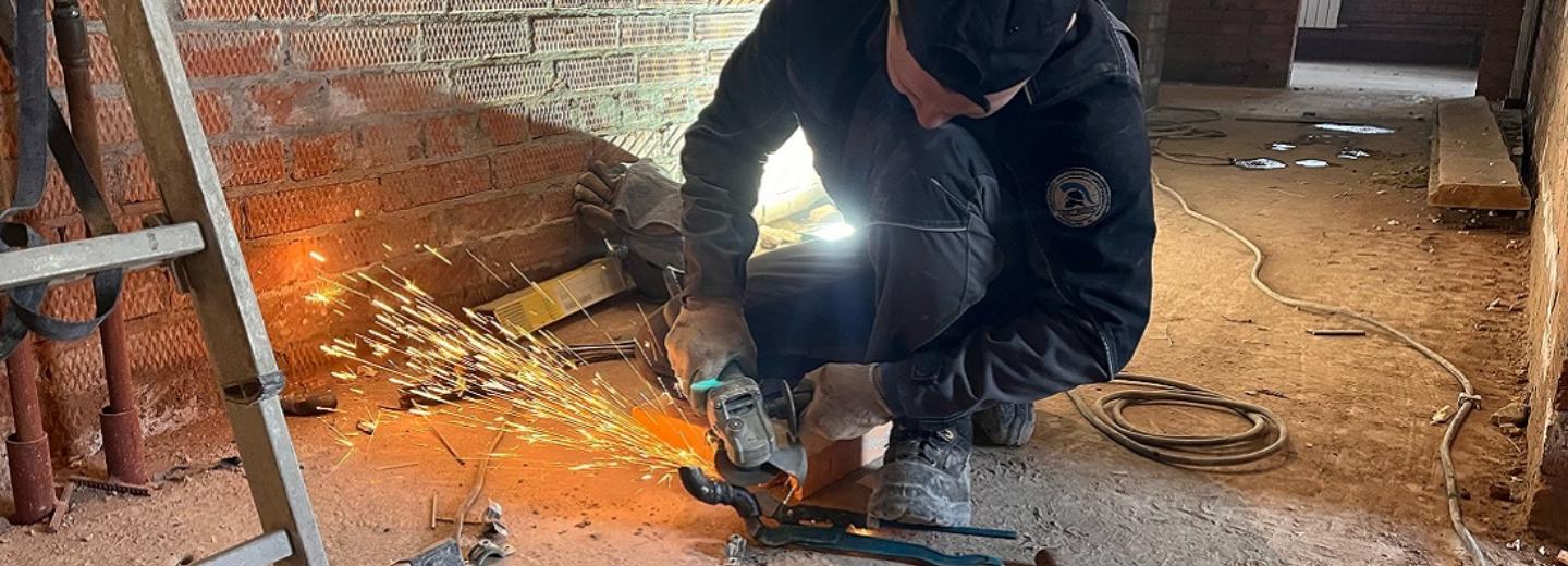 В новом доме Юрия Кондратюка начали отделочные работы