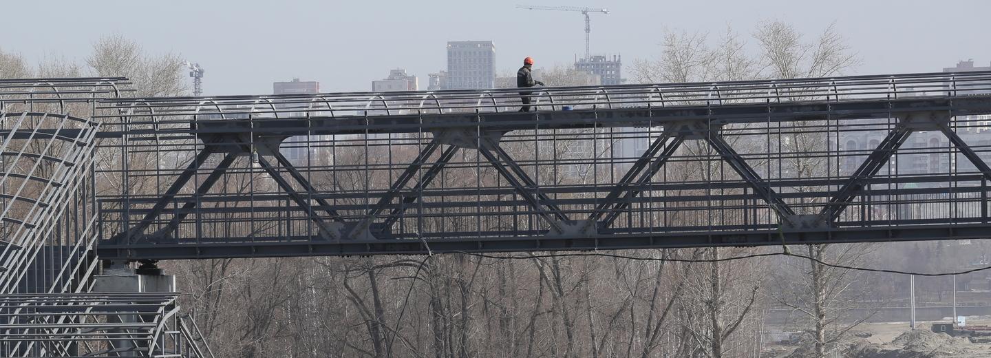 Пешеходный мост построят на перекрёстке Кропоткина и Ипподромской