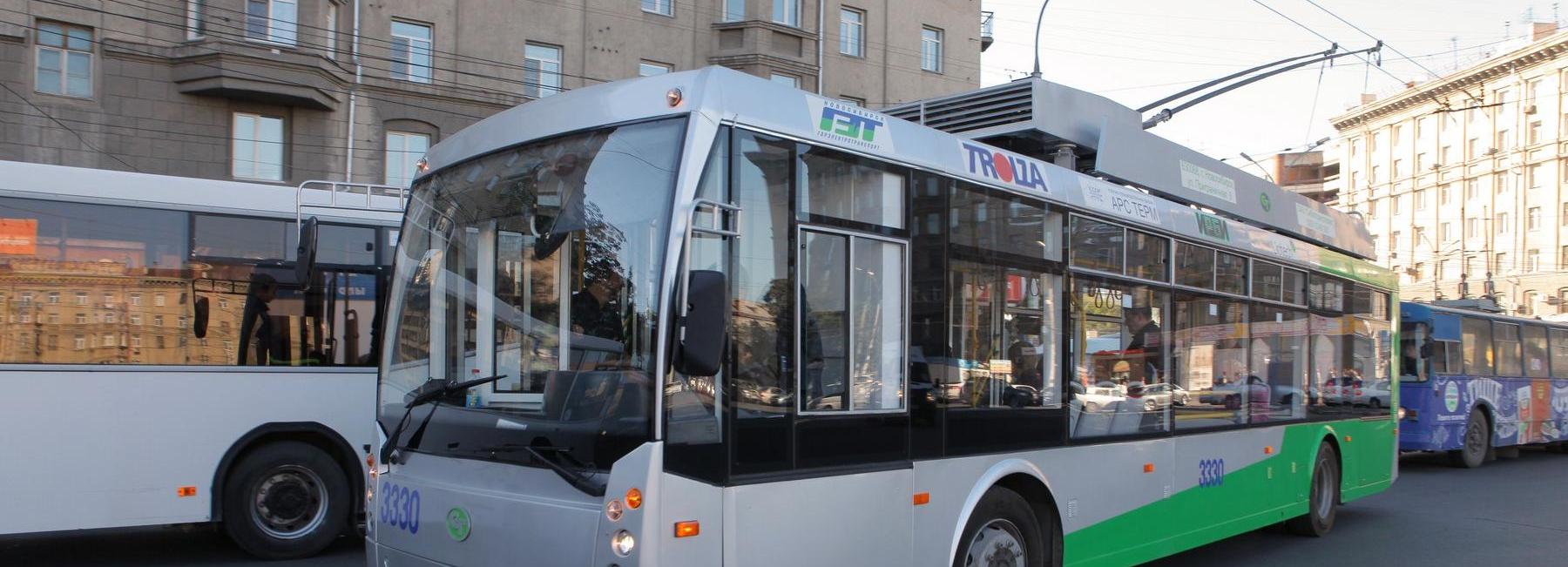 Троллейбусный маршрут №13 пустят через площадь Калинина