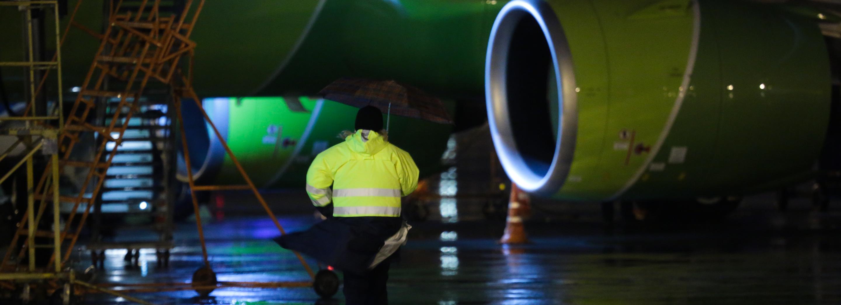 У лайнера из Новосибирска при посадке в Тюмени сработала сигнализация