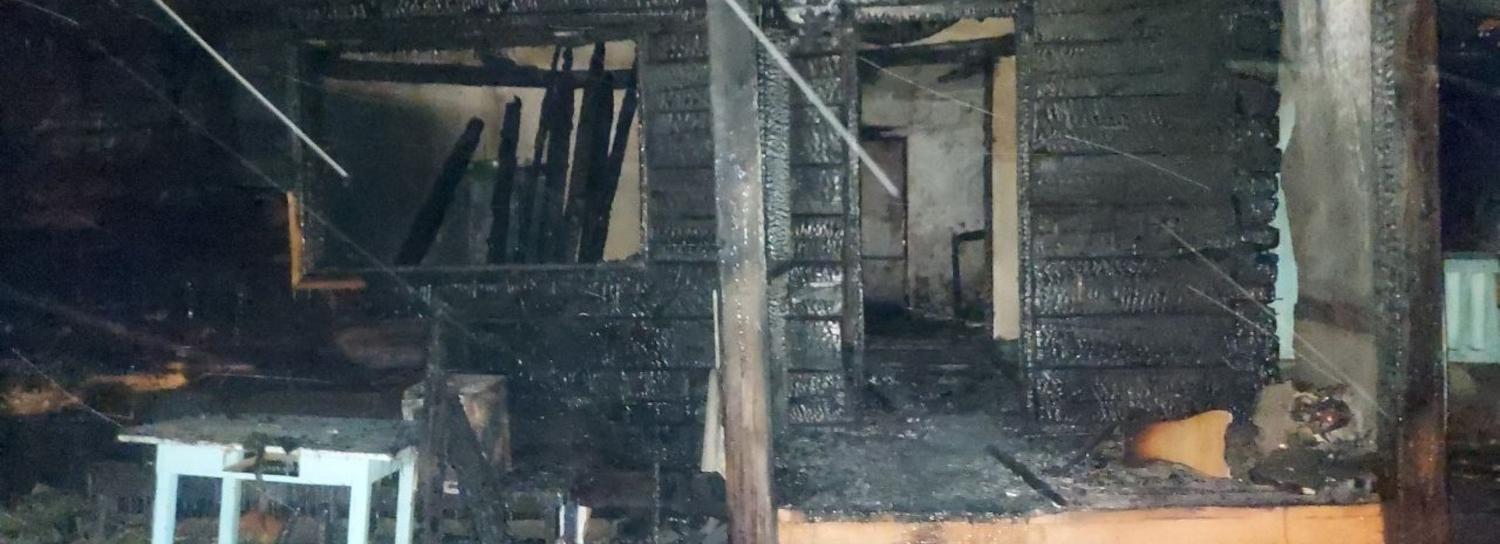 Ребёнок погиб на пожаре в Новосибирской области