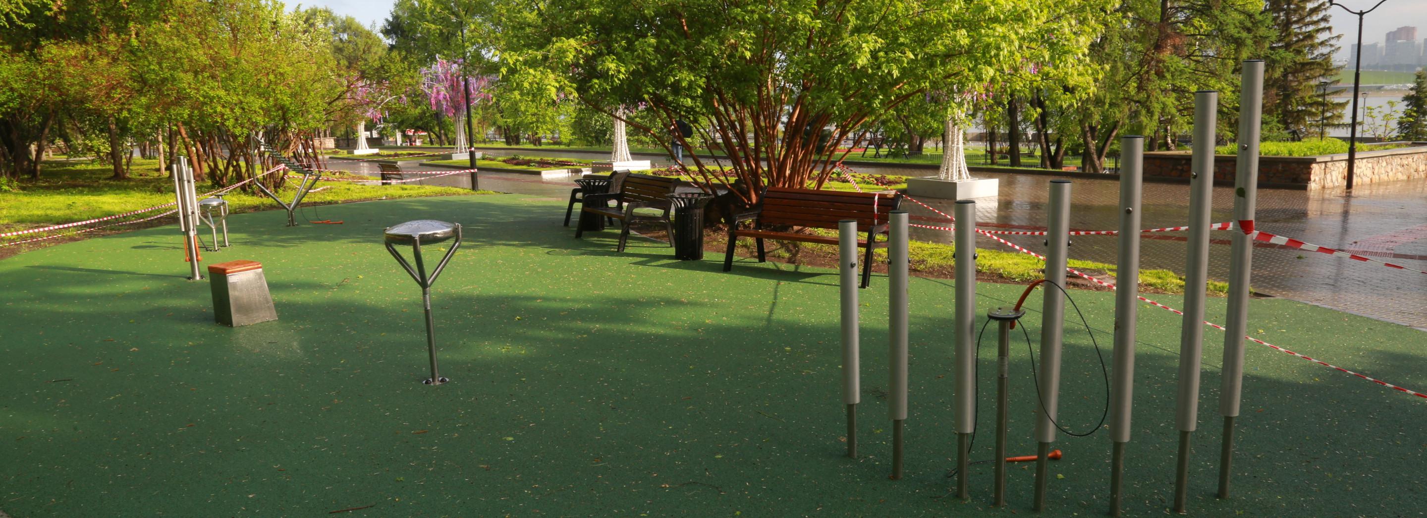 Музыкальная площадка появилась на Михайловской набережной