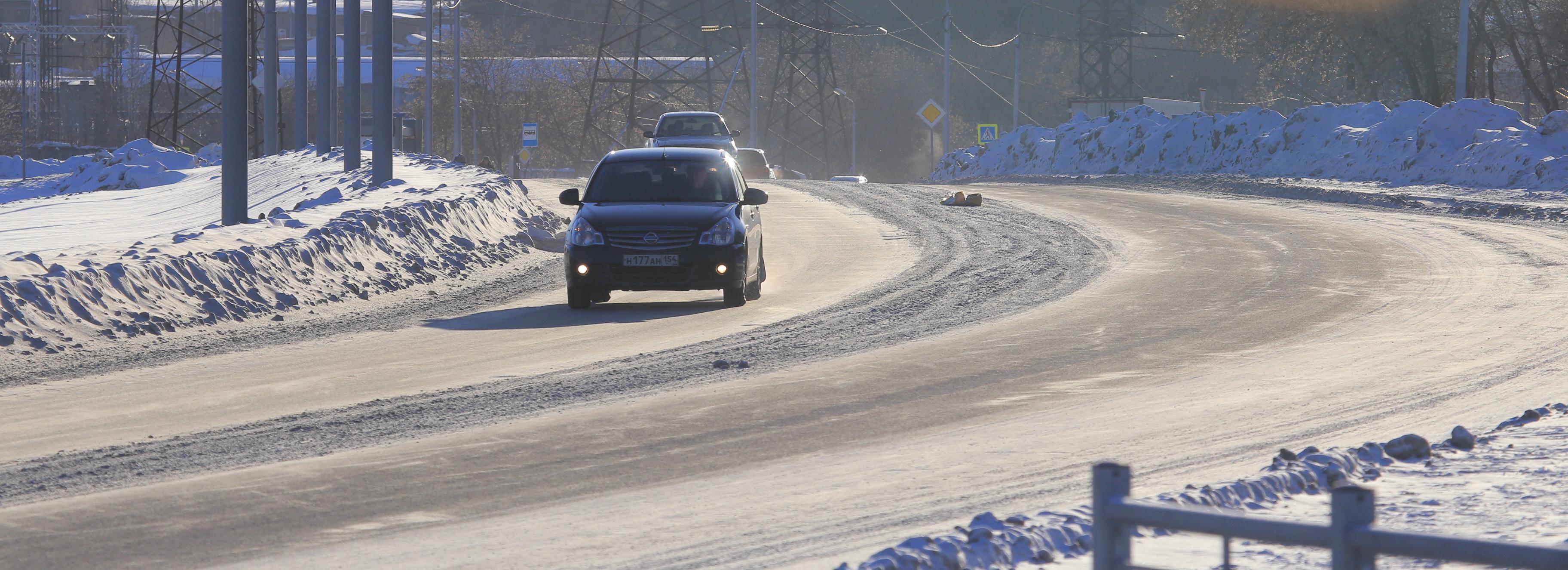 Под Новосибирском отремонтировали 5 километров дороги в Казахстан