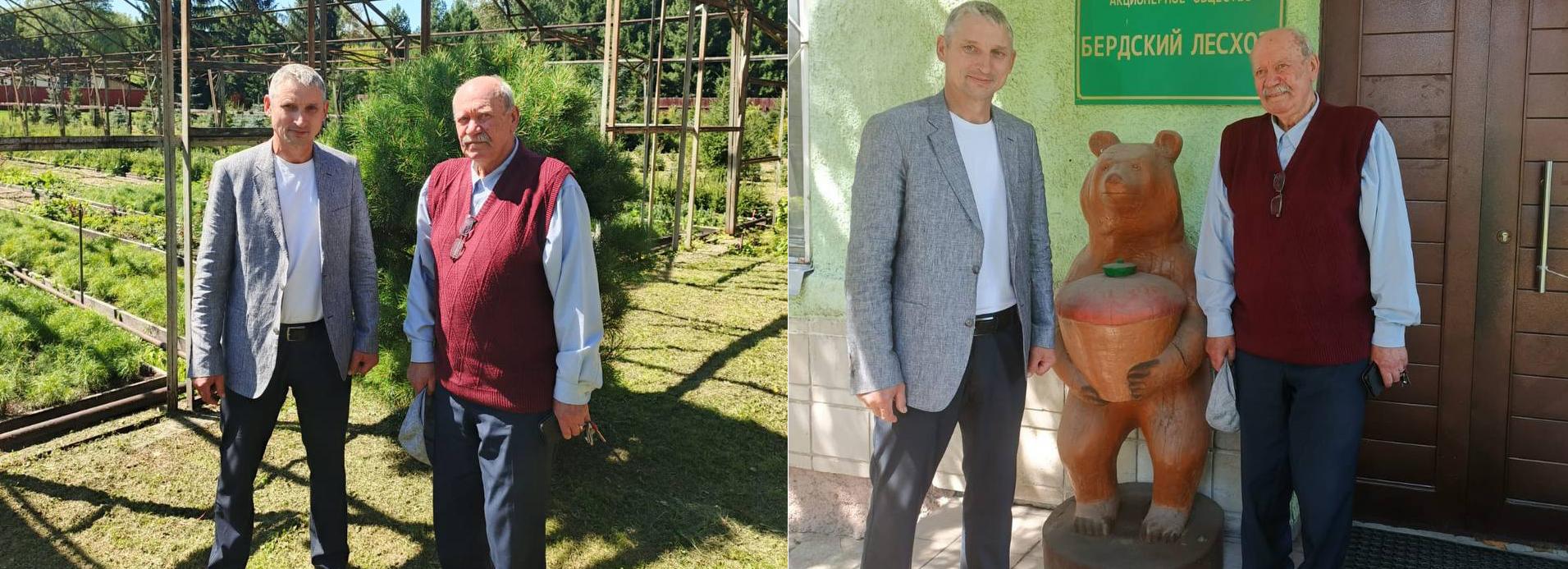 «Герои НовоСибири»: боец СВО вышел на стажировку в минприроды