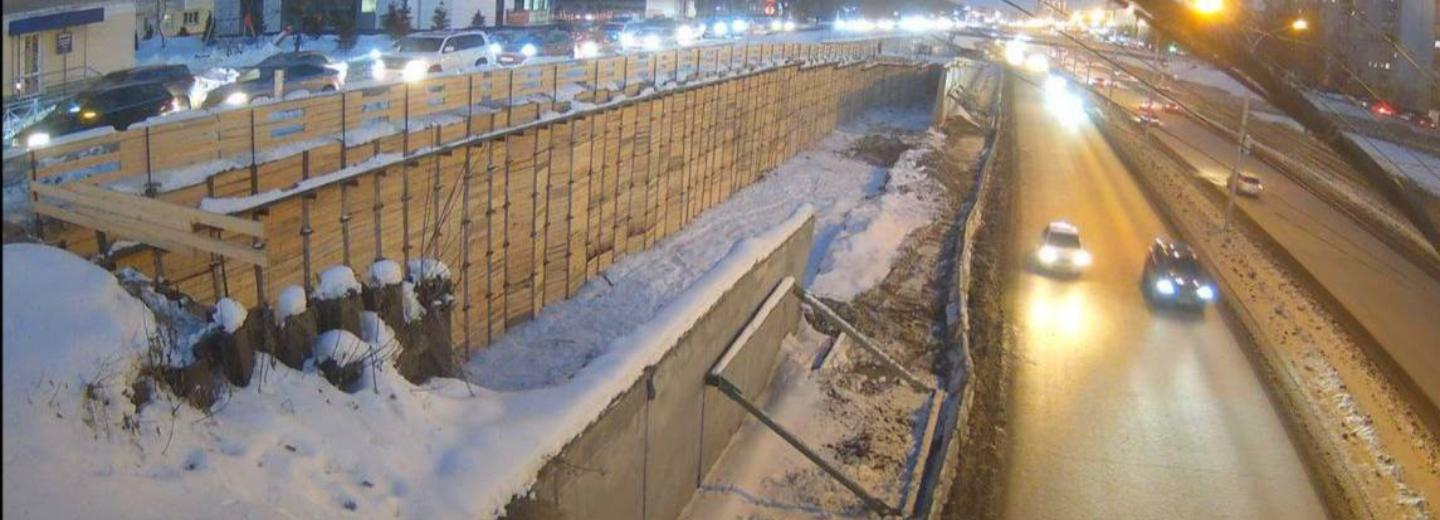 Мэр Кудрявцев: подпорную стену на Ипподромской отремонтируют в 2026 году