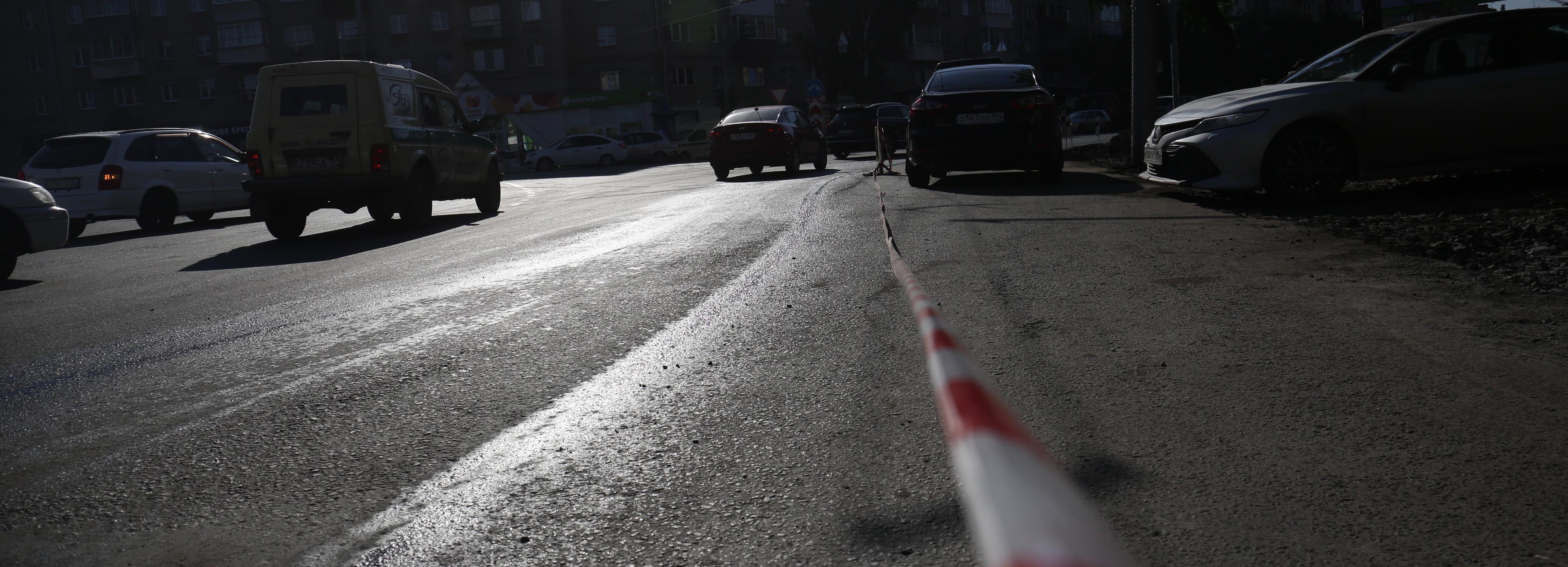 Пока новосибирцы спали: как ремонтируют дороги ночью