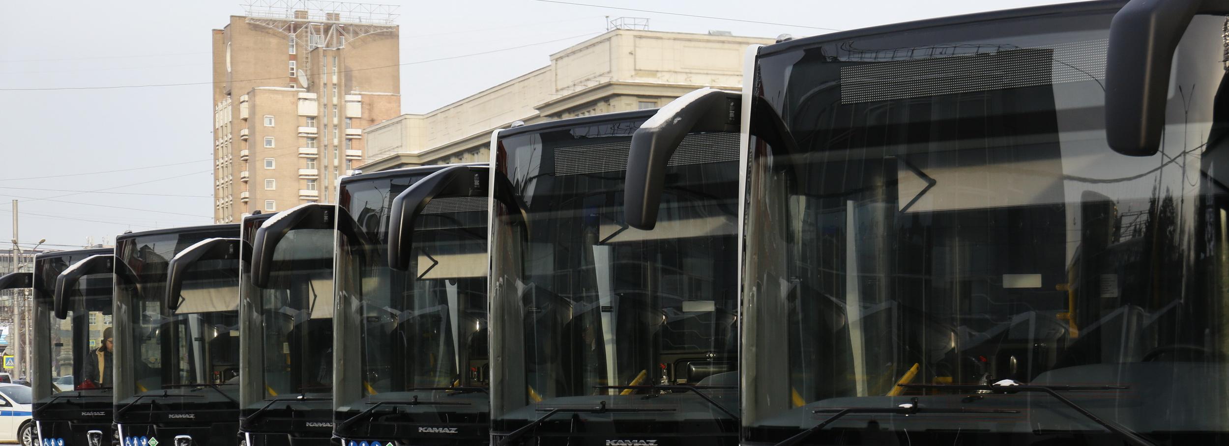 Семь новых автобусов поступили в Новосибирск — ждём ещё 43
