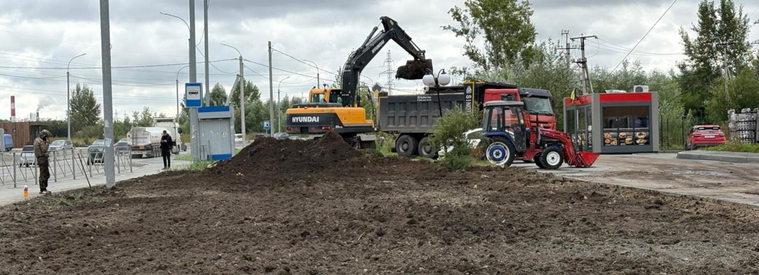 Ленинский район вдвое увеличил площадь реконструкции газонов
