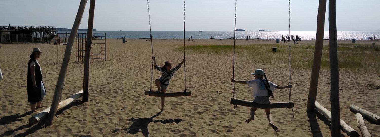 Тёпленькая пошла: вода в Обском море прогрелась до +25 градусов