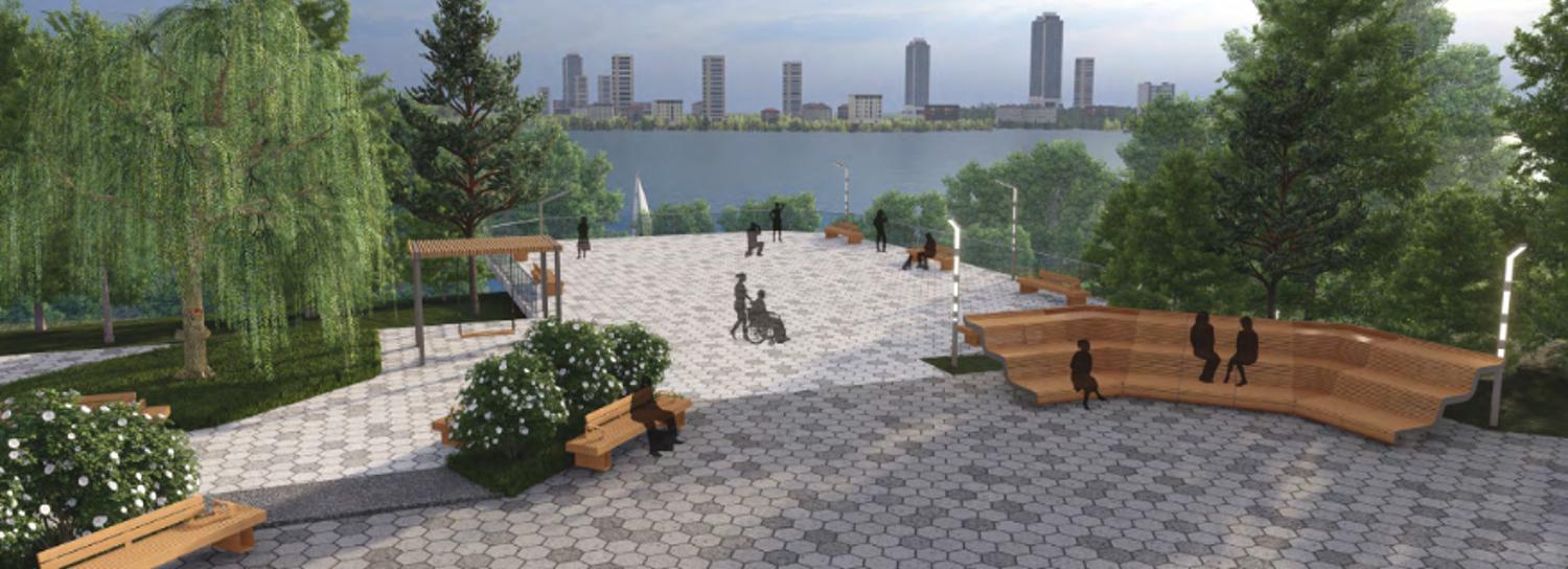 Проект нового парка на Северо-Чемском обсуждают с горожанами