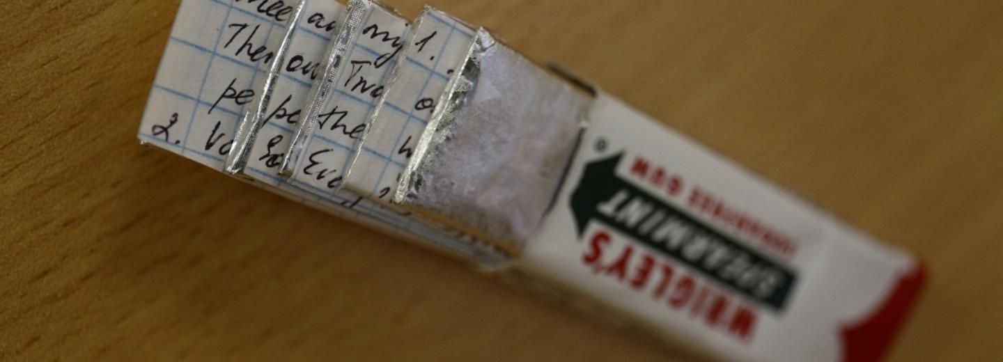 Выпускников со шпаргалками на ЕГЭ ловят с помощью видеокамер