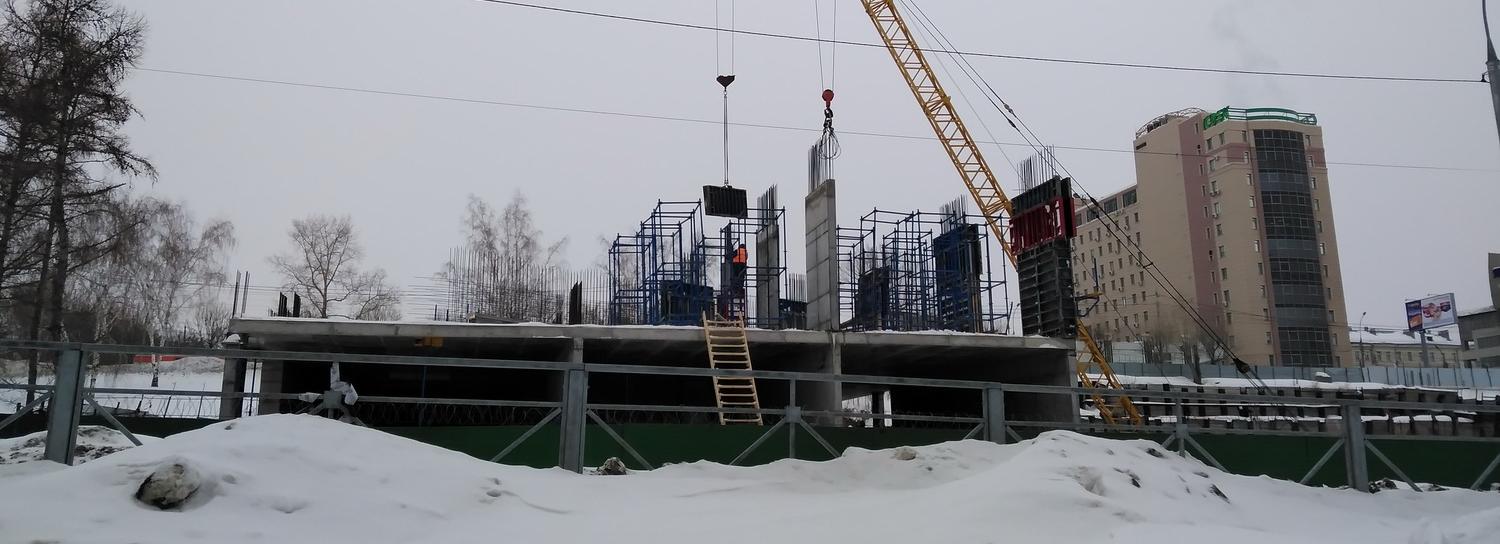 Третий корпус «Снежной мили» начали строить на Большевистской