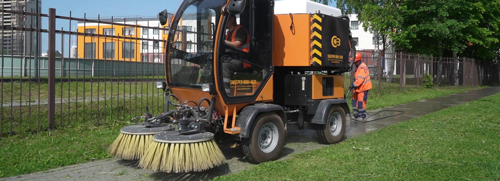 Мэр Кудрявцев: дорожники Калининки взяли курс на тотальную чистоту