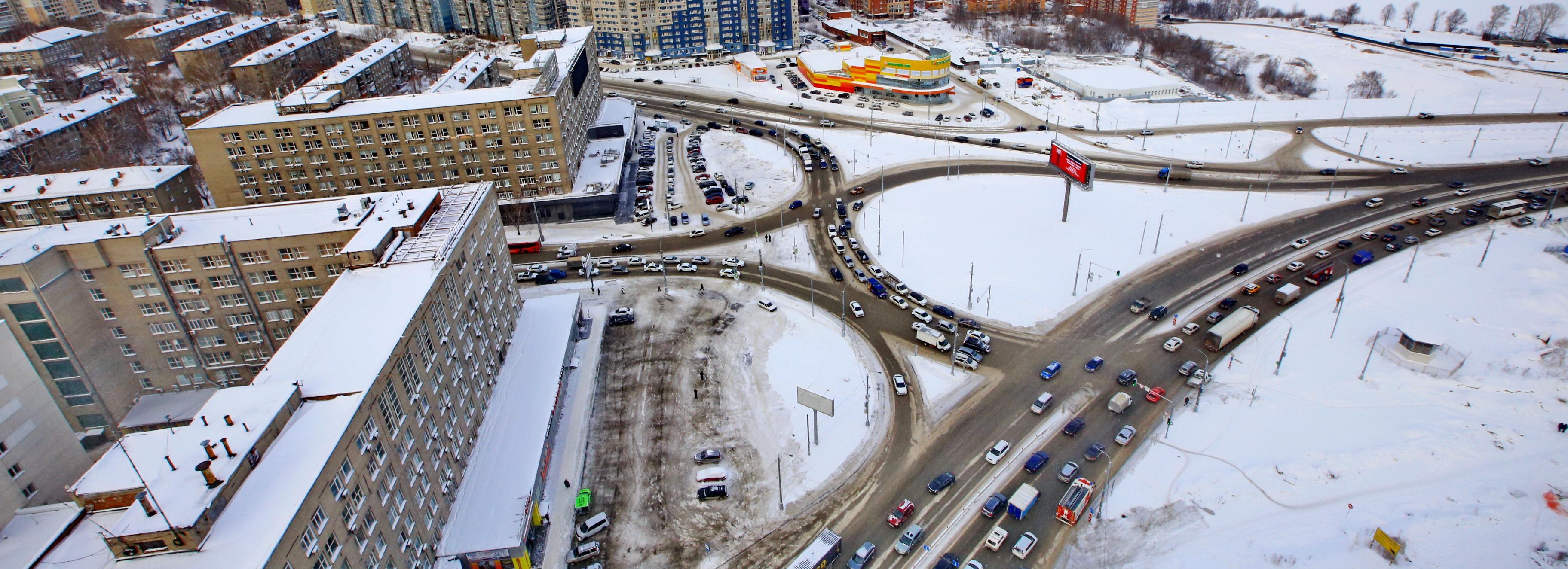 Масштабную реконструкцию развязки закончили на площади Лыщинского