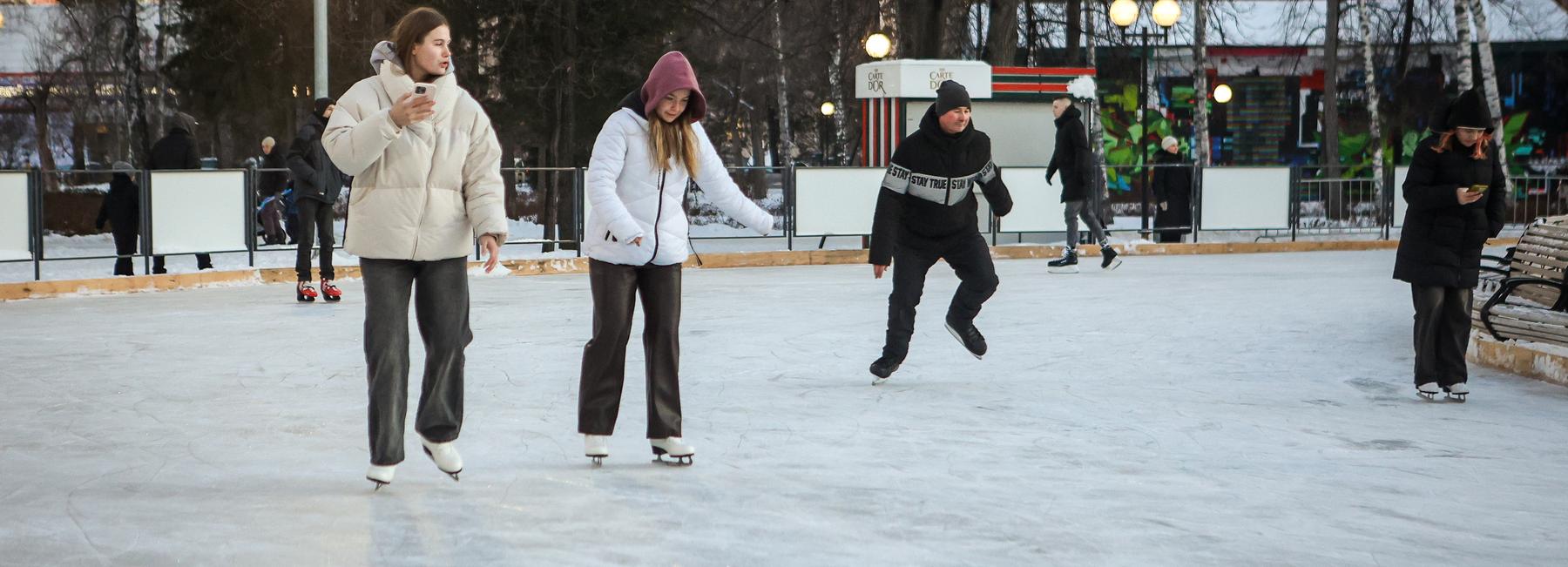 Новосибирск вошёл в тройку городов с самыми доступными катками