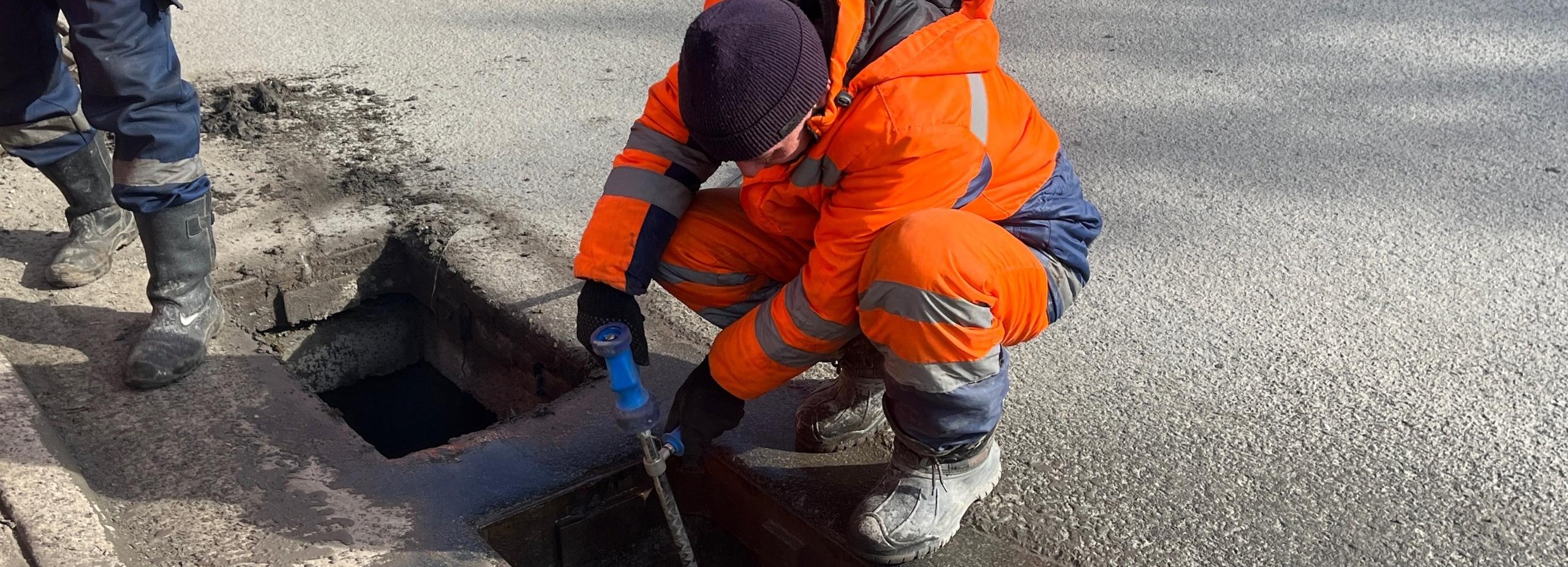 Открыты 90% ливнёвок: как готовятся к весне в Центральном районе