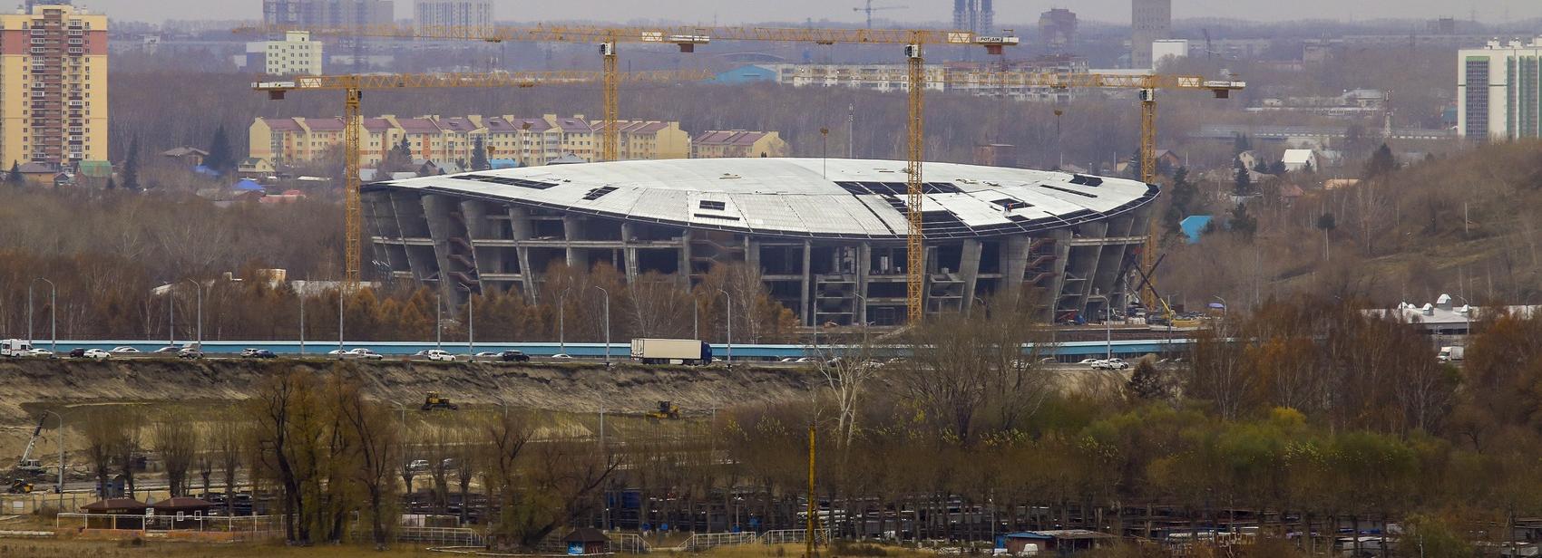 Матч-репетицию в новом ЛДС в Новосибирске проведут осенью 2022 года