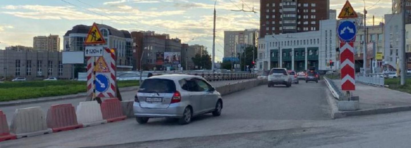 Мэр Кудрявцев: обновили половину путепровода на Фрунзе в Новосибирске