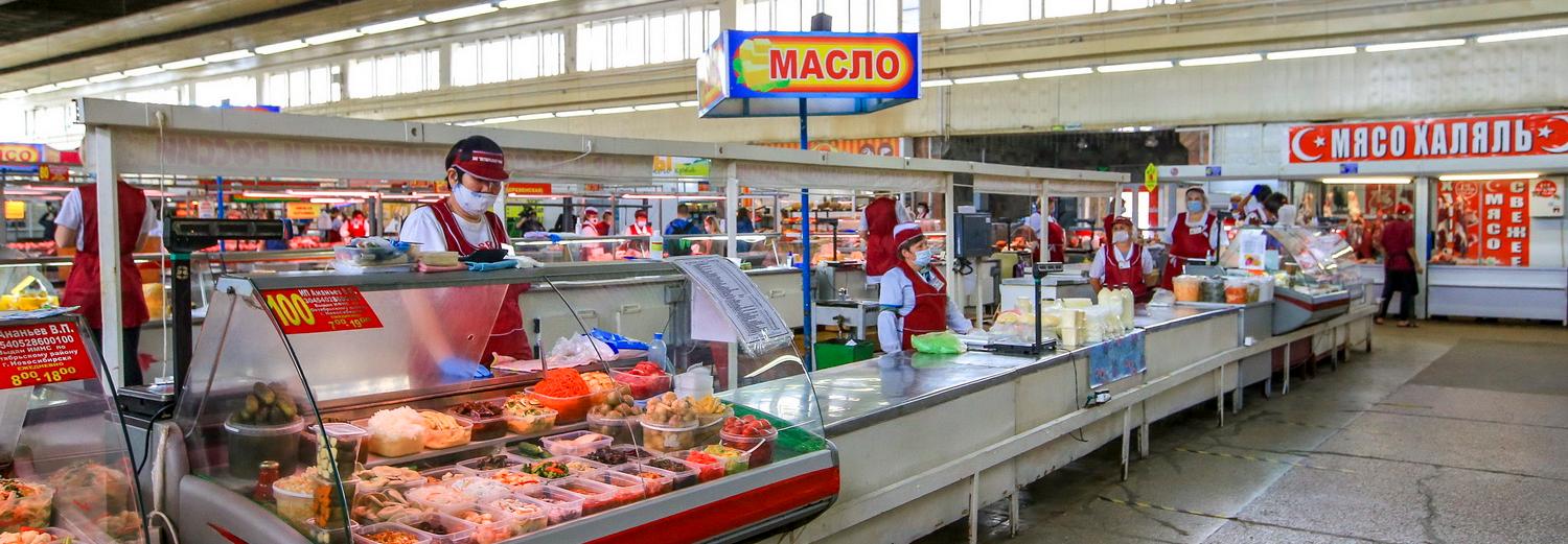 Торговые ряды новосибирских рынков поредели после карантина