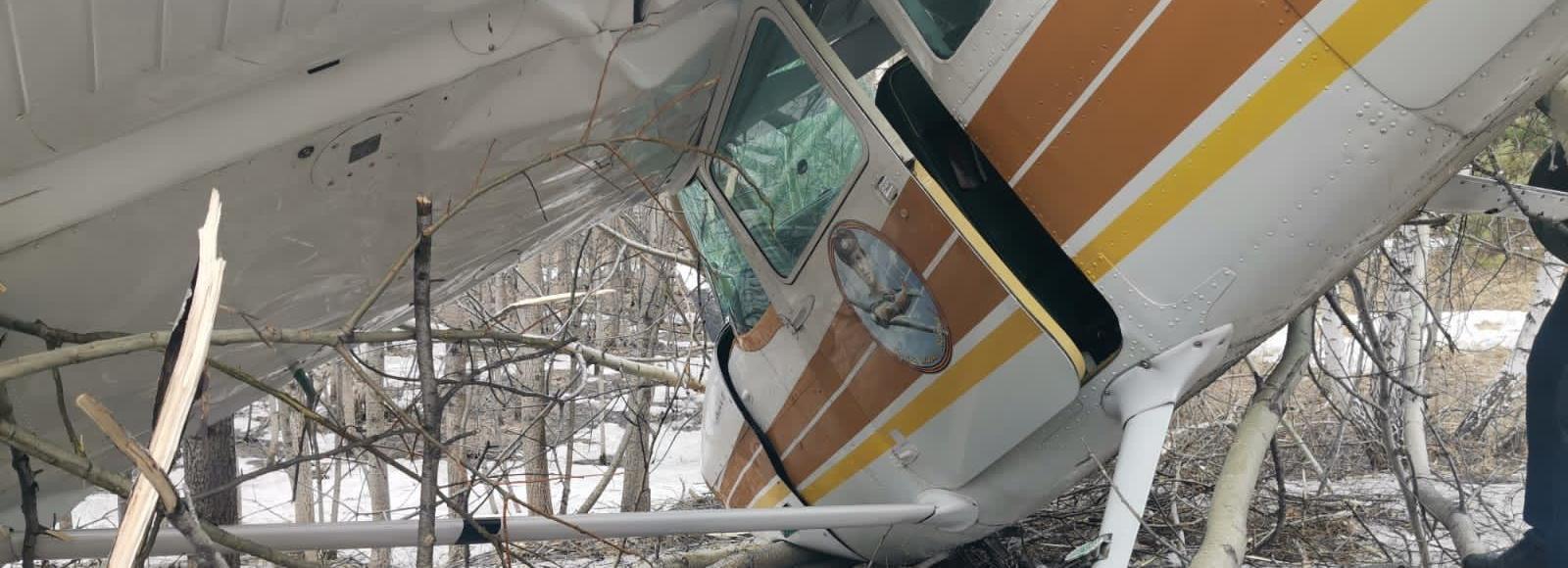 Частный самолёт упал возле городского аэропорта в Новосибирске