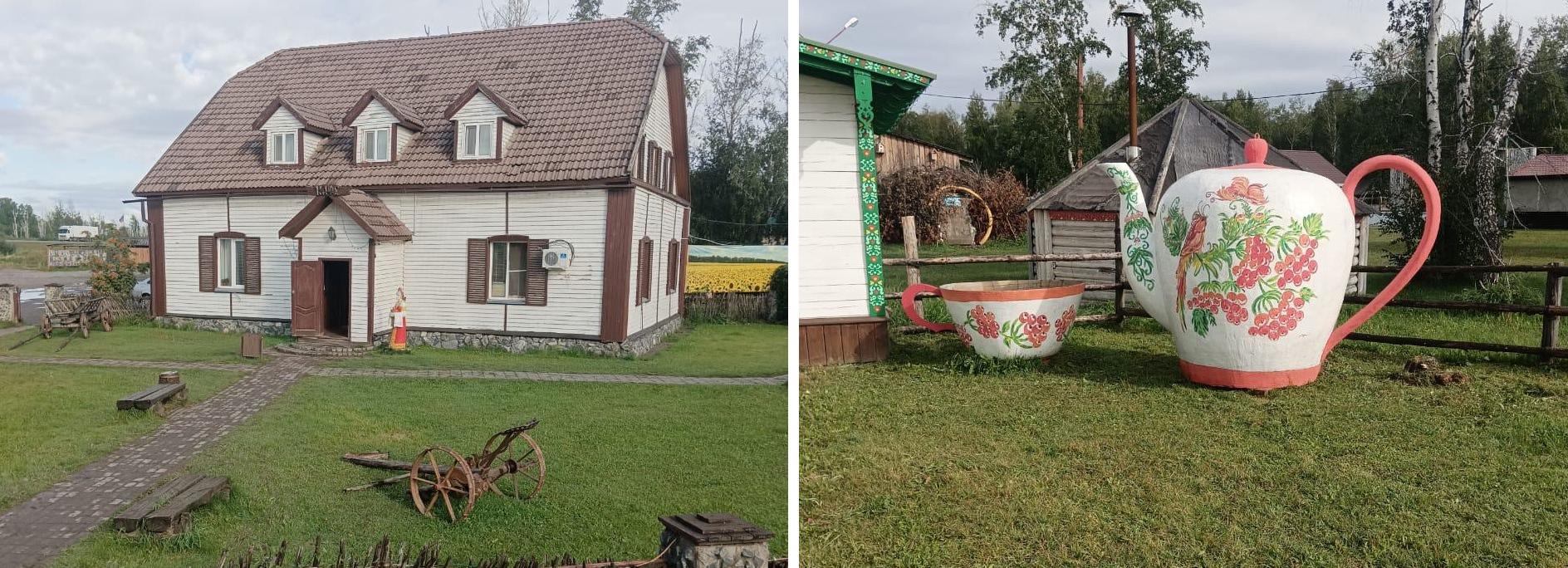 Гостиницу из бруса построили для парка «Хуторок» под Новосибирском