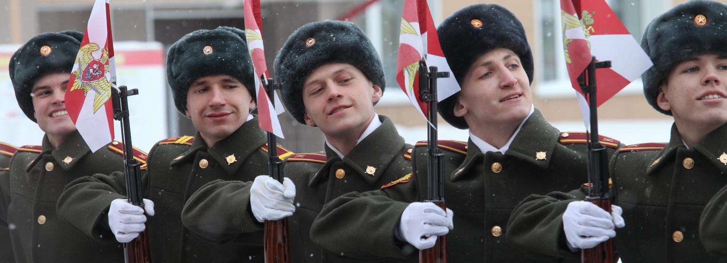 Мэр Локоть поздравляет новосибирцев с Днём защитника Отечества