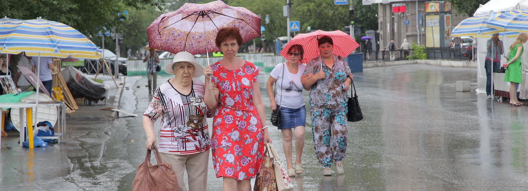 Жаркие дни с дождями и грозами обещают синоптики