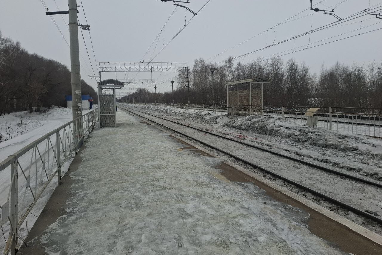 Мужчина упал под грузовой поезд в пригороде Новосибирска (18+)