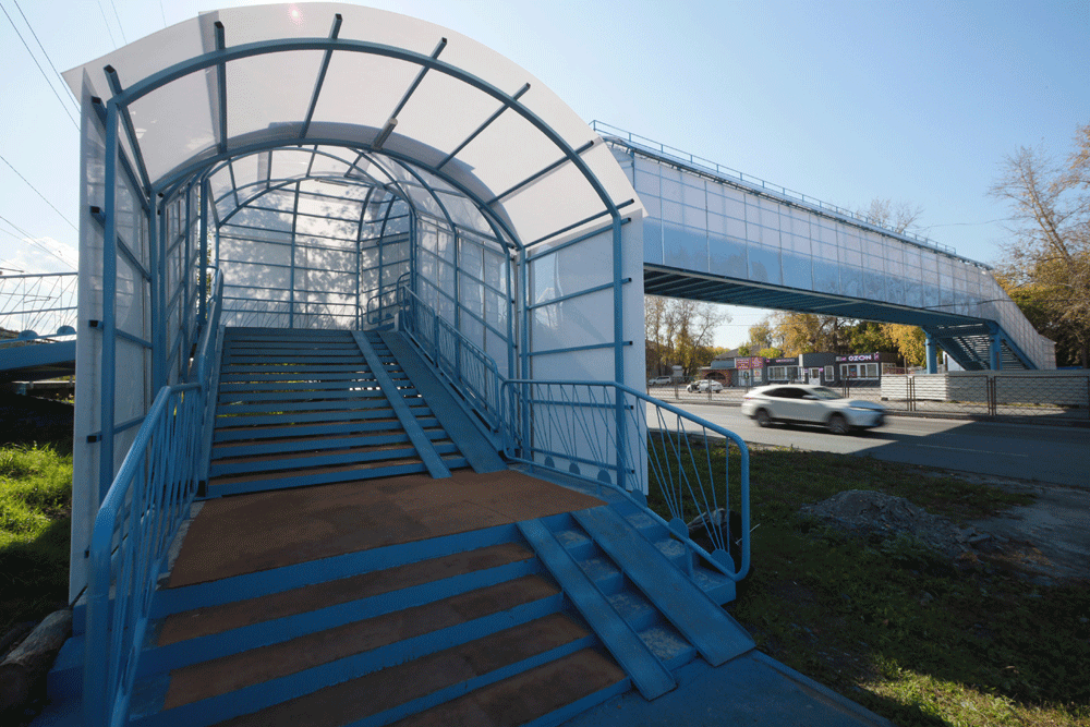 Дорога с пешеходными мостами появится на Лесоперевалке в Новосибирске