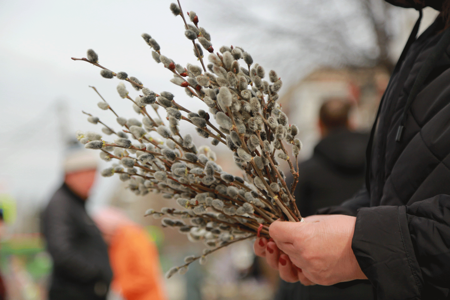 60 дружинников в Вербное воскресенье дежурили у храмов Новосибирска