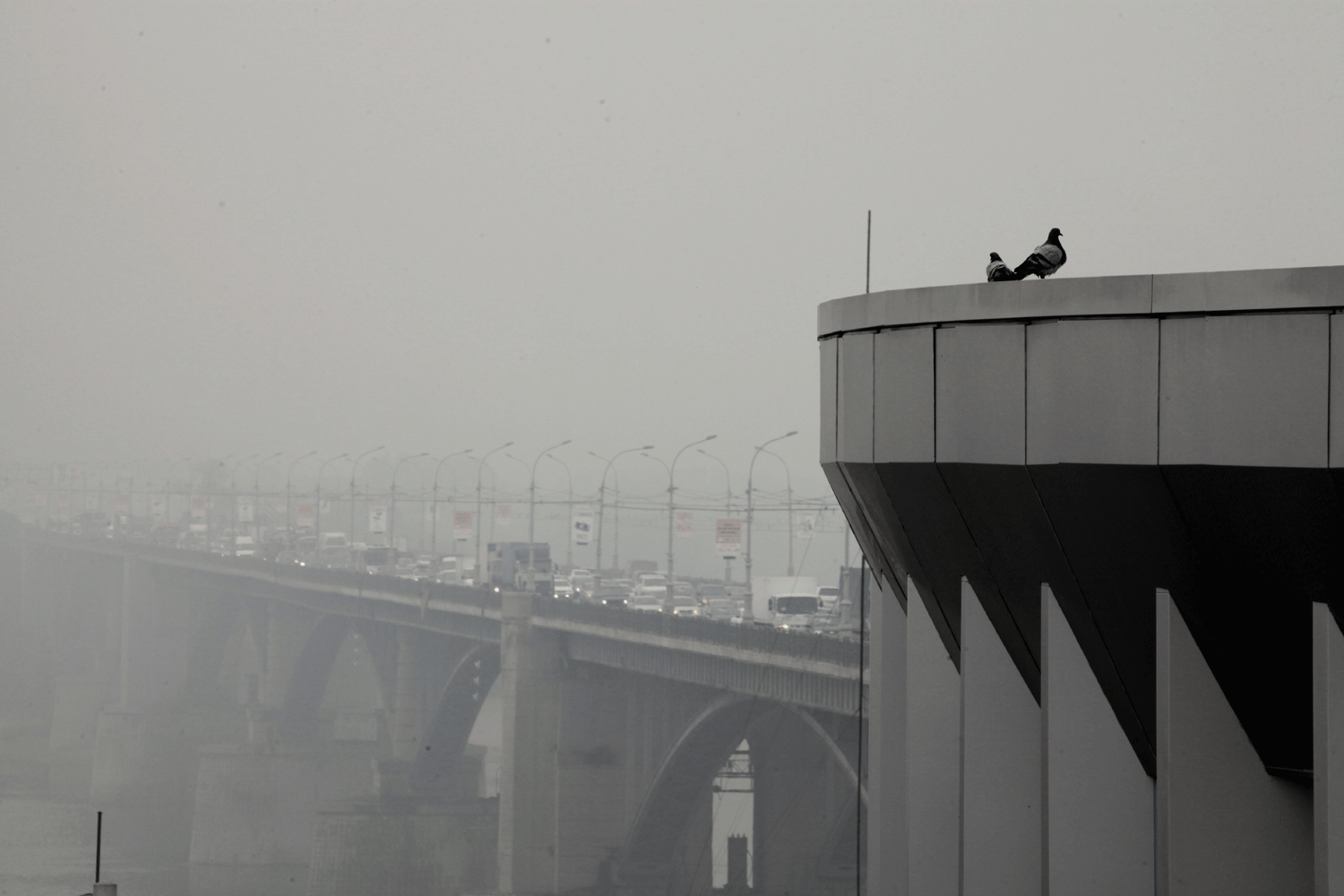 О ночном ухудшении воздуха предупредили жителей Новосибирска