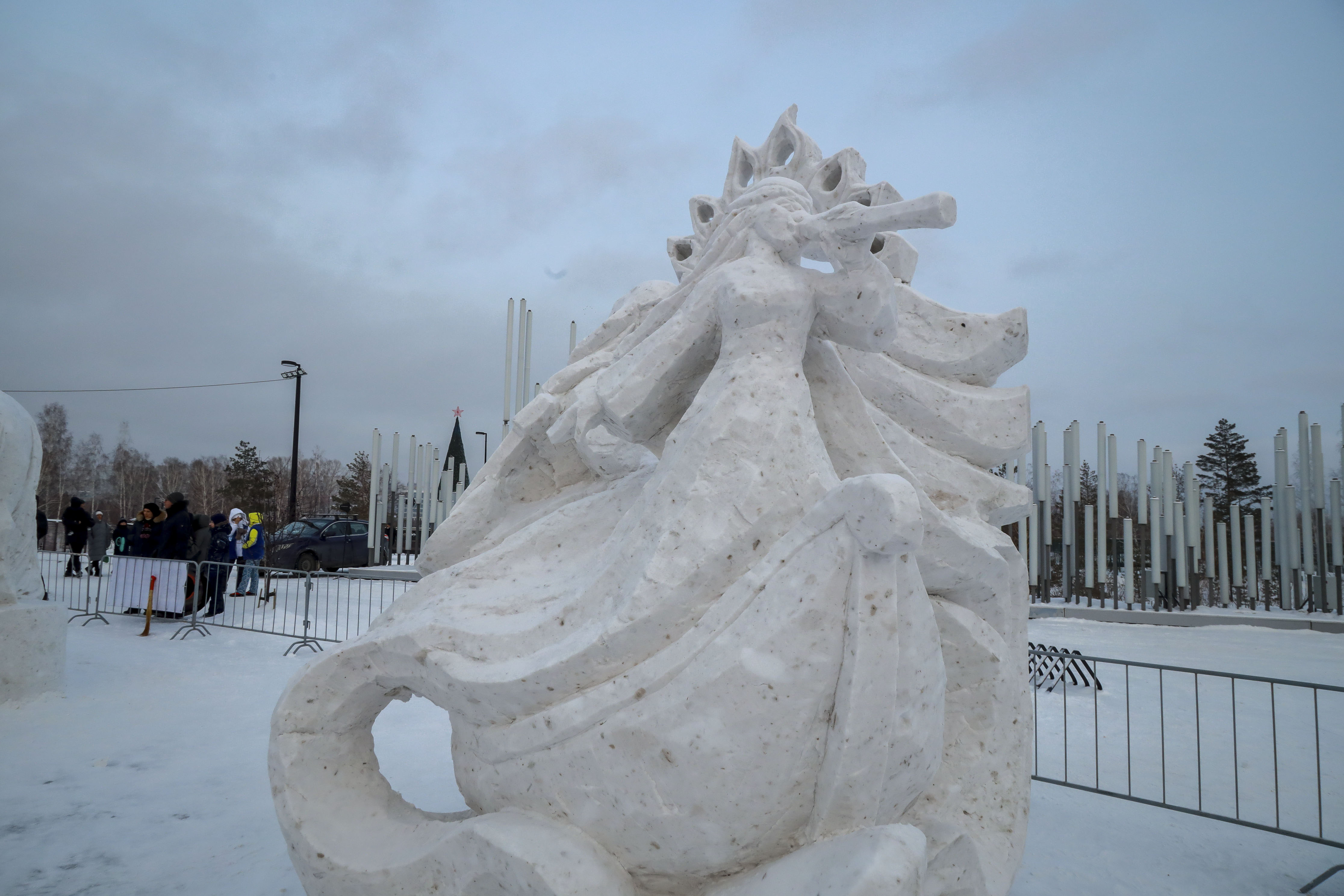 Как сделать снежную скульптуру своими руками
