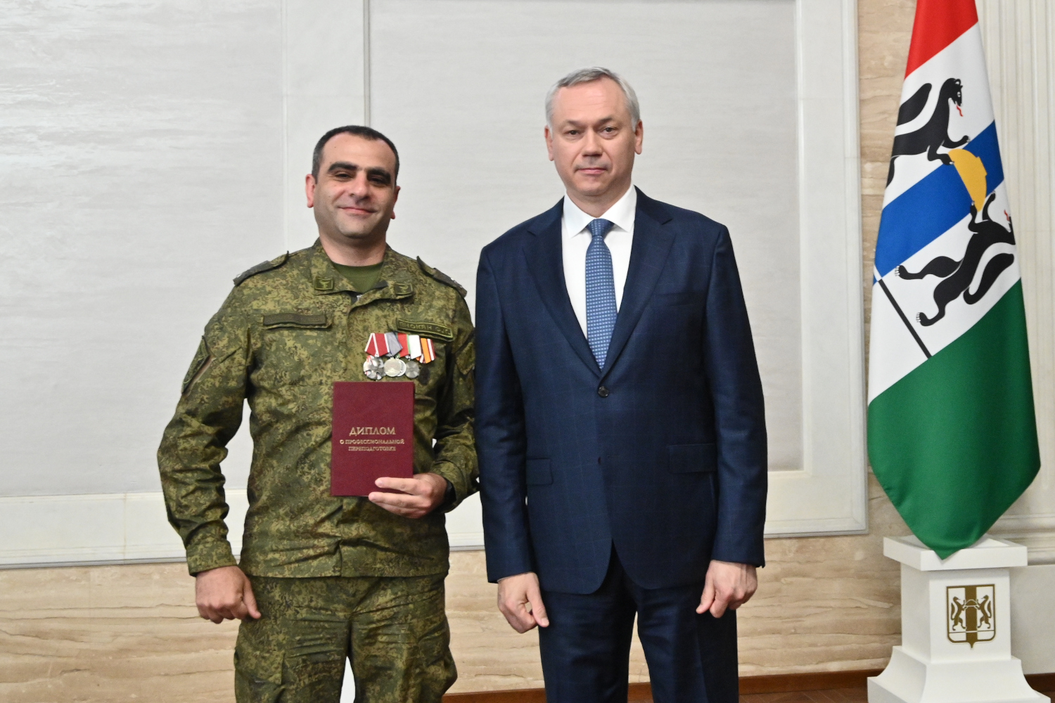Вернувшийся из зоны СВО новосибирец стал замглавврача больницы №25
