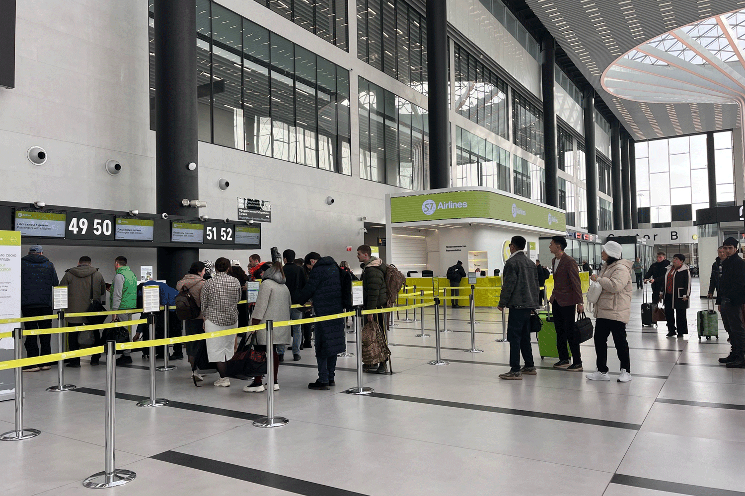 Аэропорты Сибири обслужили больше тысячи рейсов с Китаем