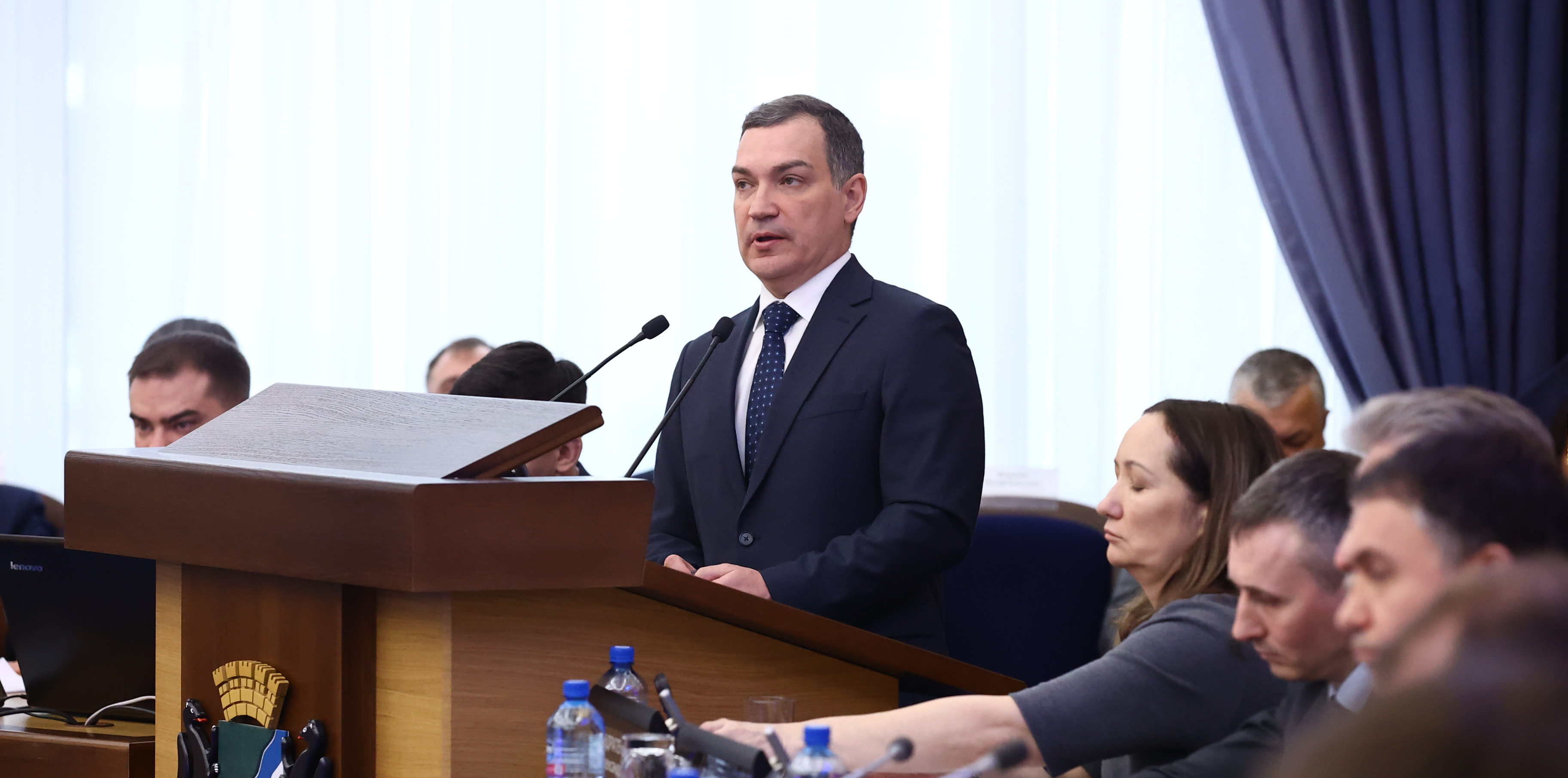 Спикер горсовета прокомментировал годовой отчёт мэра Кудрявцева
