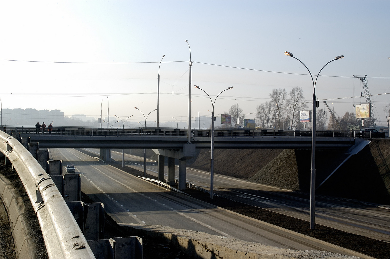 В Новосибирске 11 путепроводов оснастят системами безопасности