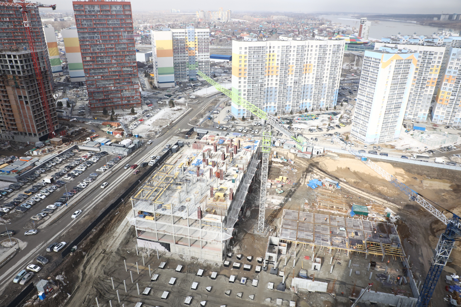 Инновационный учебный кластер строят на берегу Оби в Новосибирске