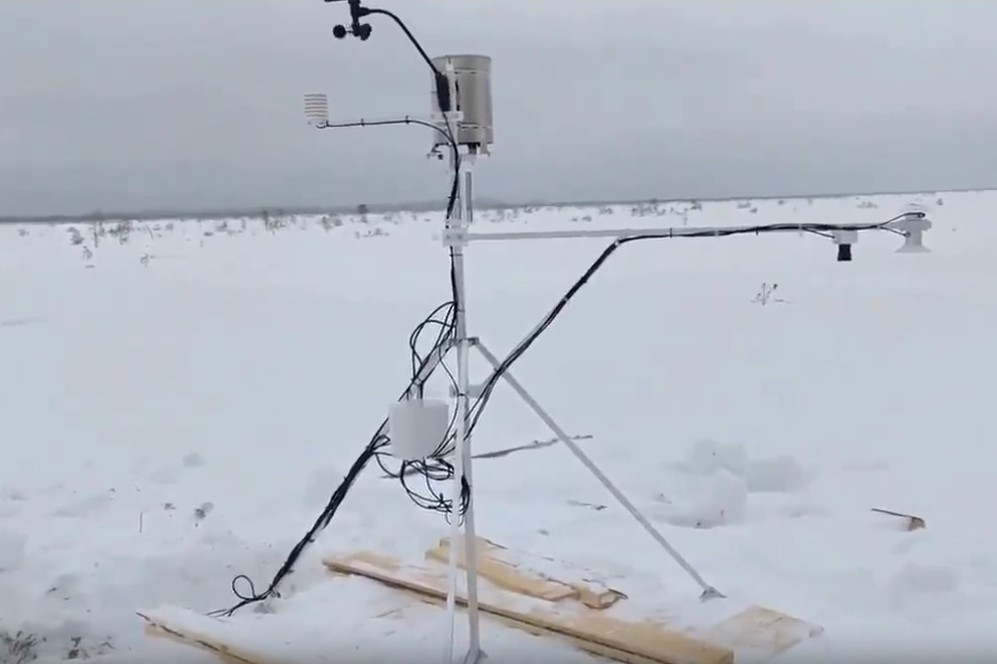 Первую метеостанцию установили на Васюганских болотах под Новосибирском