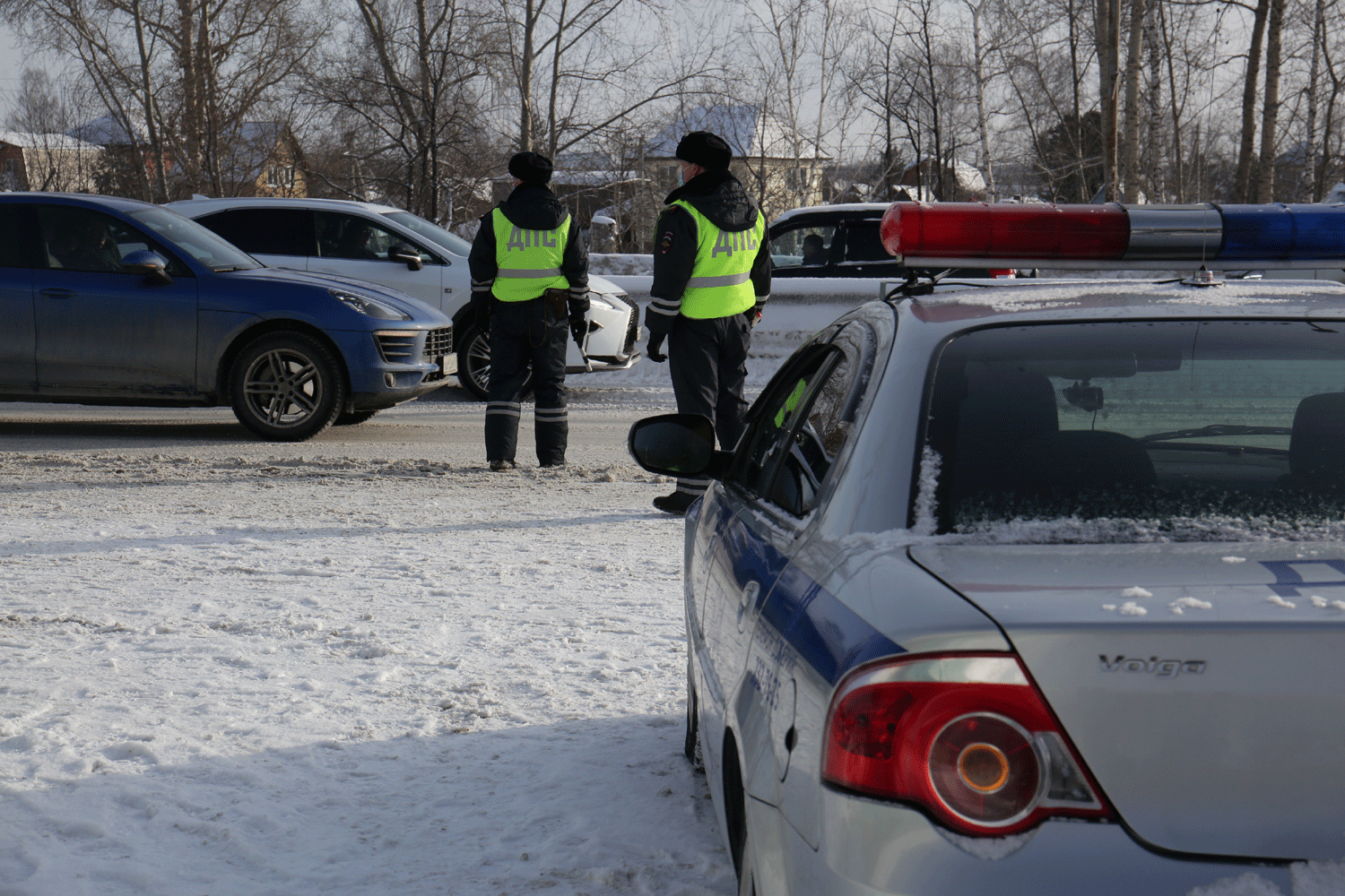 Новосибирец попытался укусить автоинспектора и угодил в колонию