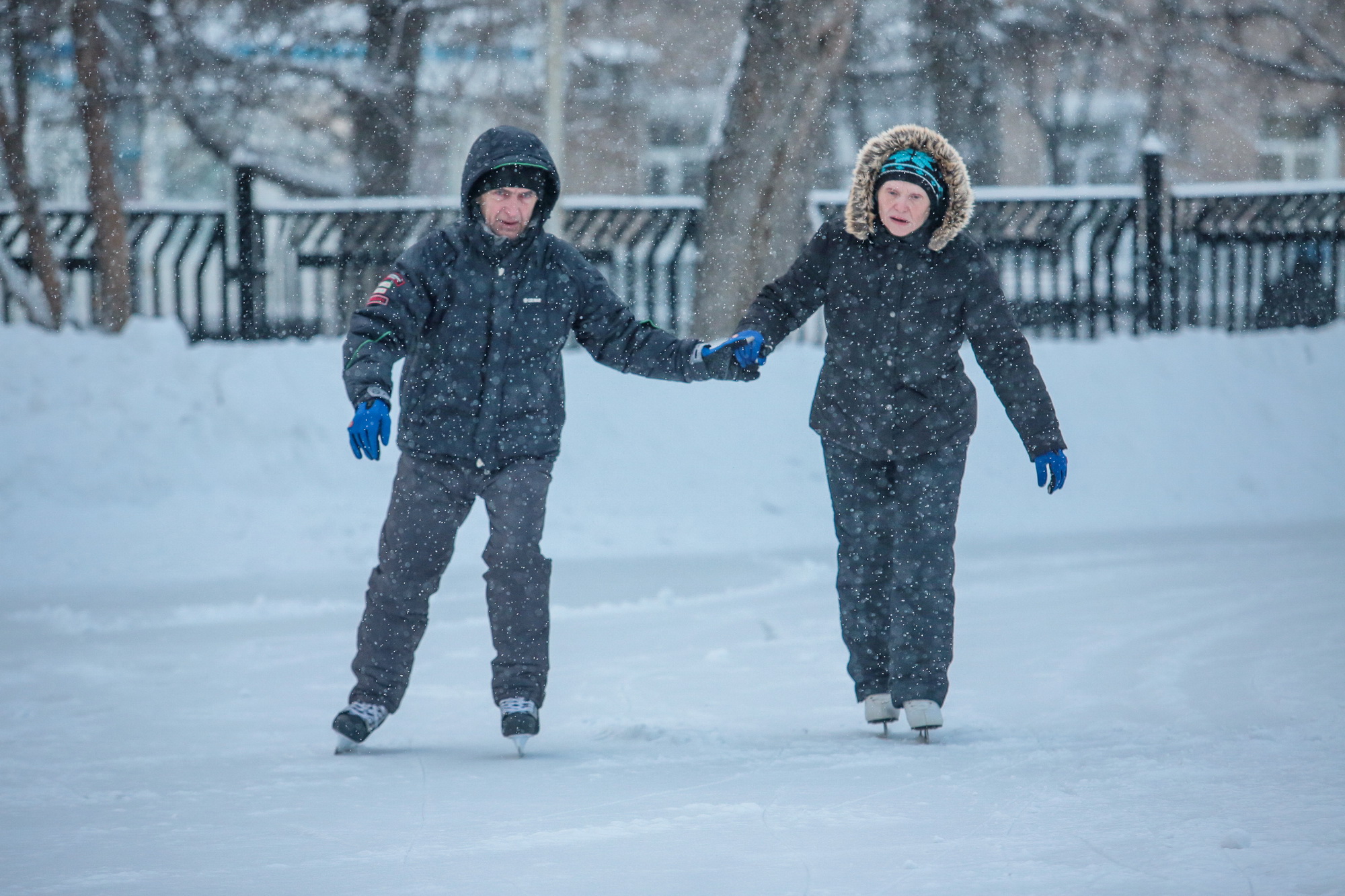 Катки закроют в парках Новосибирска с 16 марта