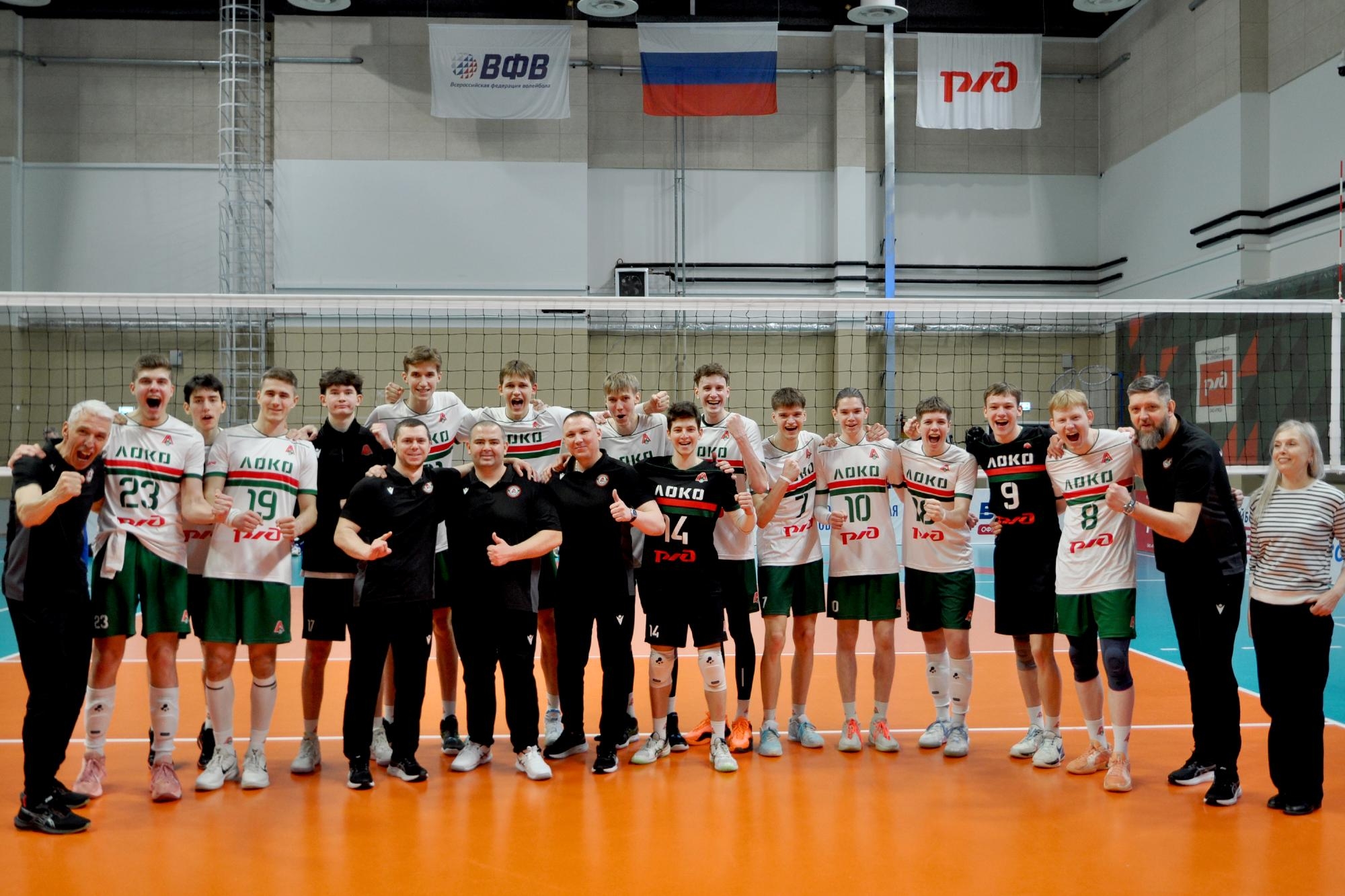 Новосибирская молодёжная команда «Локомотив-СШОР» стала чемпионом России