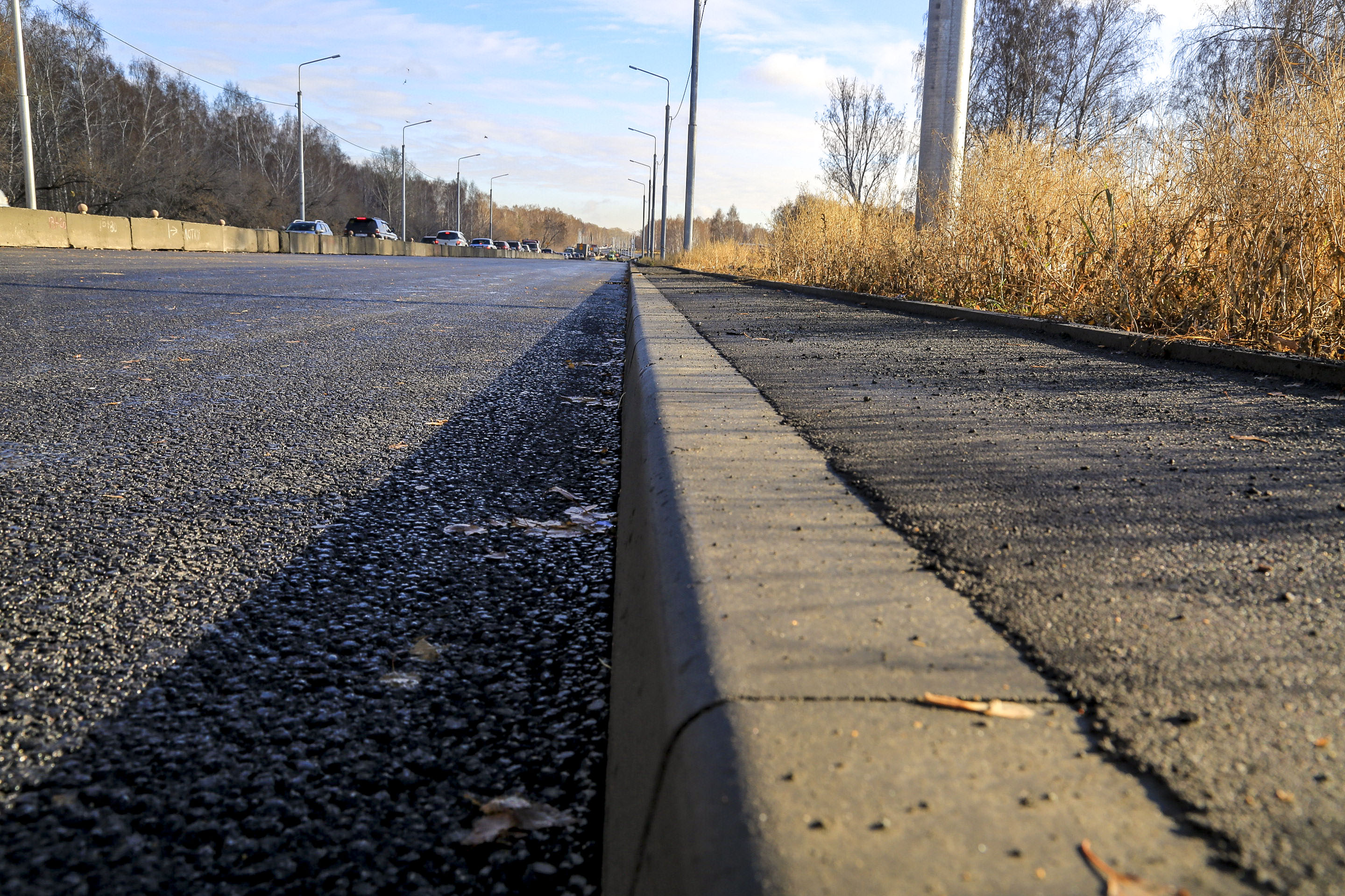 Проверка гарантийных дорог: выбоины нашли на ГБШ в Новосибирске