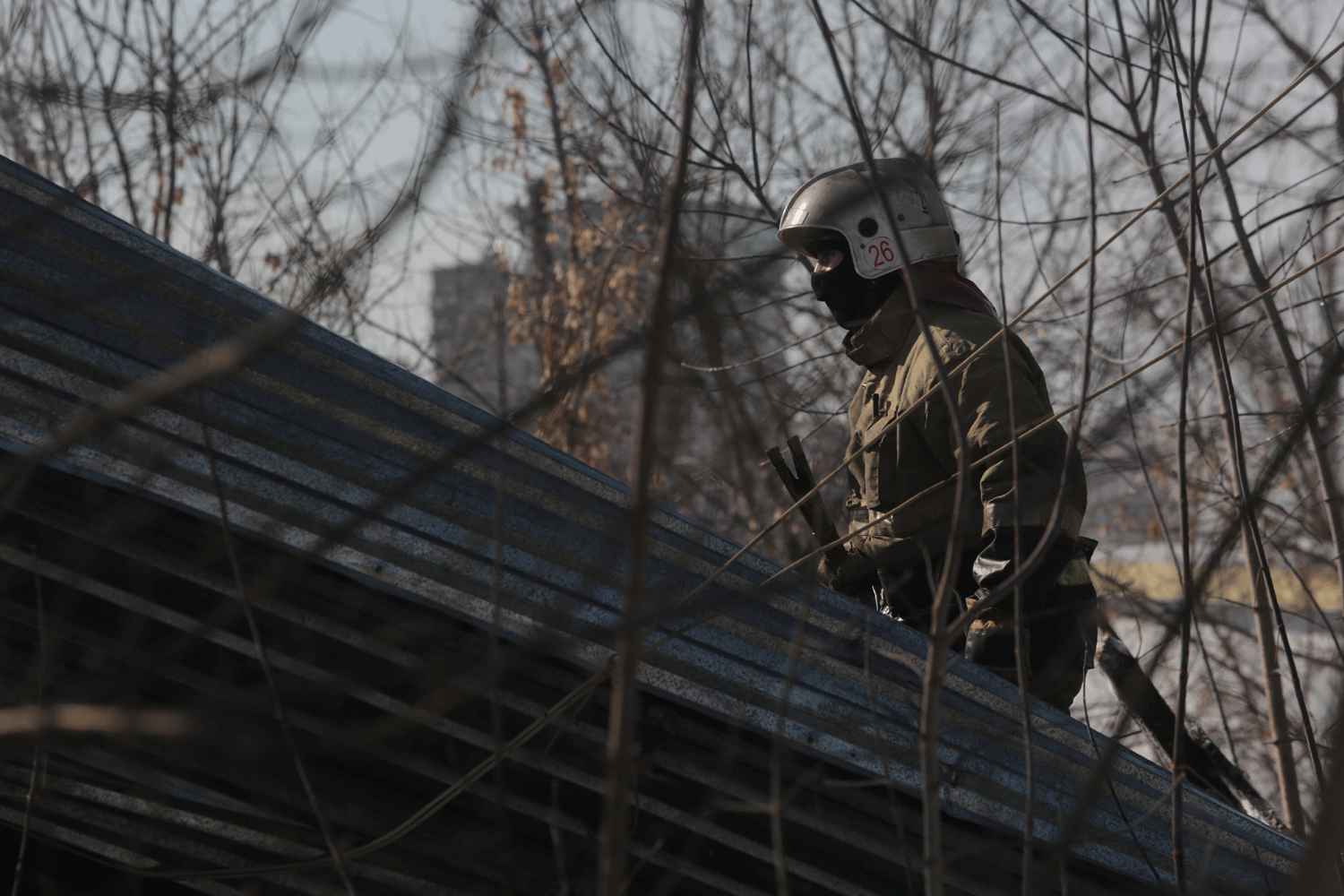 Частный дом сгорел в Дзержинском районе — пострадала хозяйка